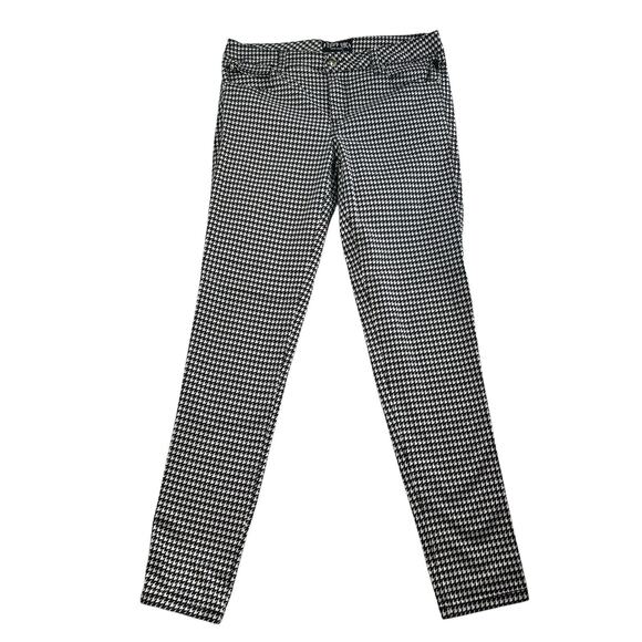 Tripp NYC Jrs 7 Jeans Houndstooth Low Rise Grunge Goth Emo Whimsigoth Stretch - Picture 2 of 16